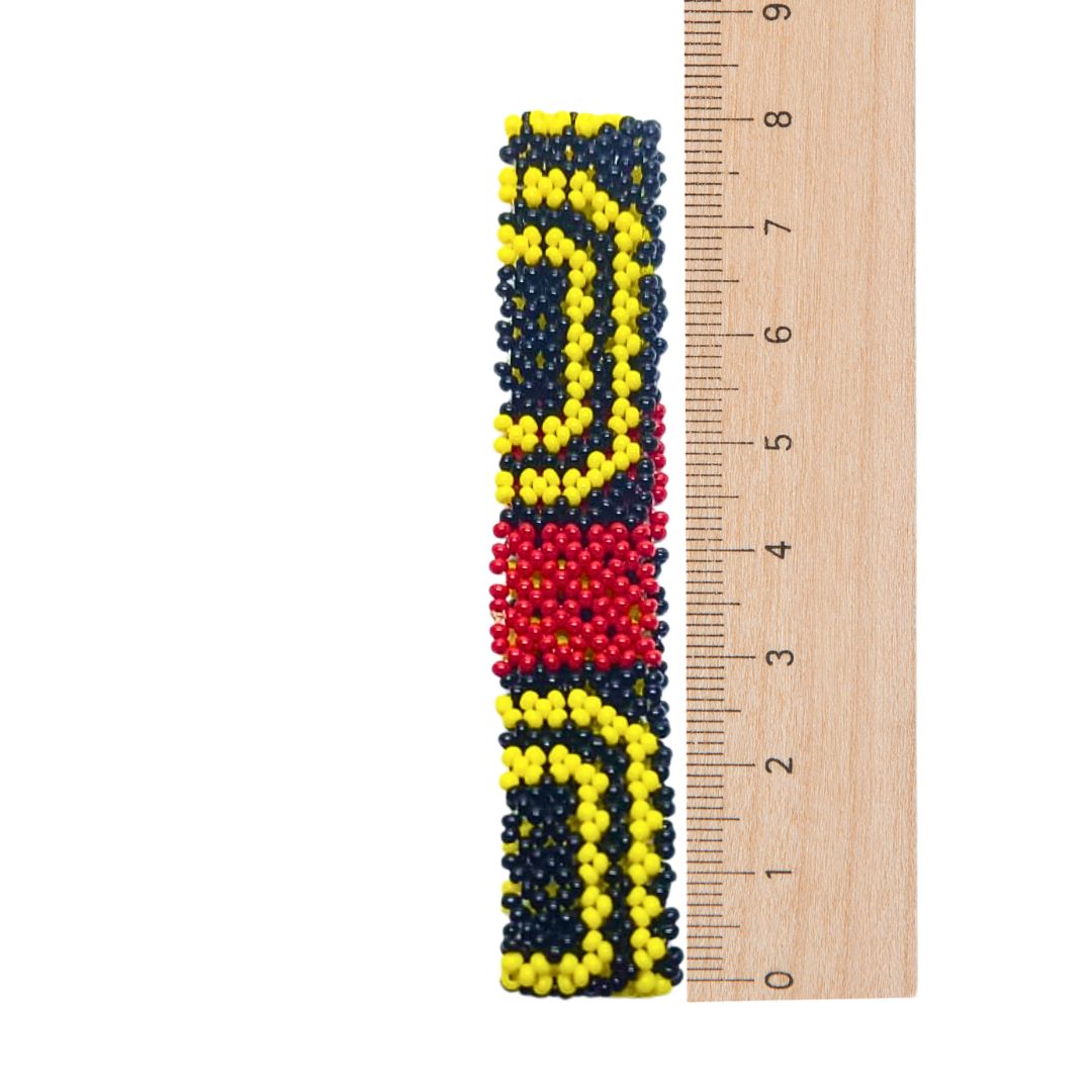 Pulseira de Miçangas Arte Indígena Fina | Waura | 1105