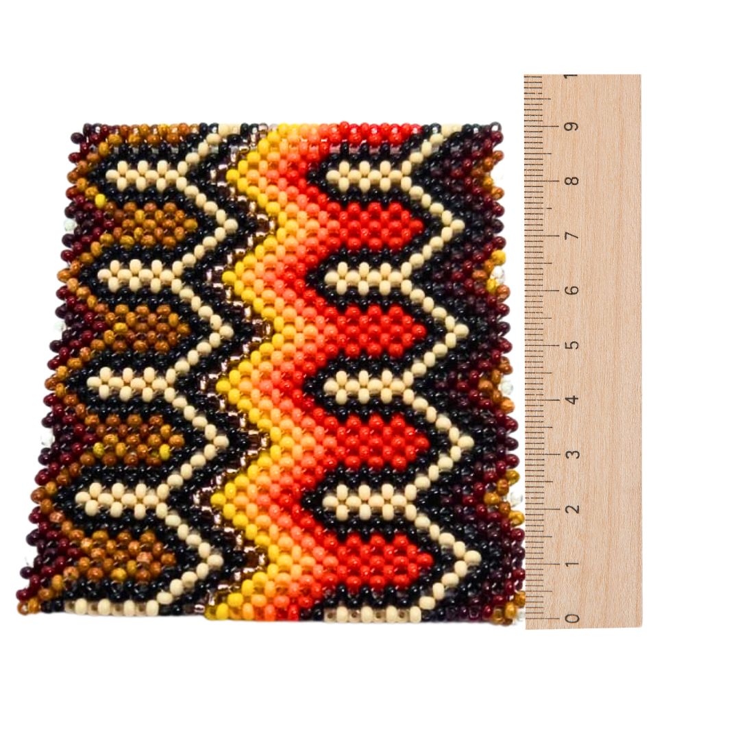 Pulseira de Miçangas Arte Indígena | Etnia Yawanawa | 1165