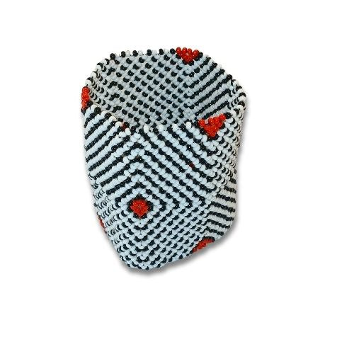 Pulseira De Miçangas Arte Indígena Elástica |waura| 1217