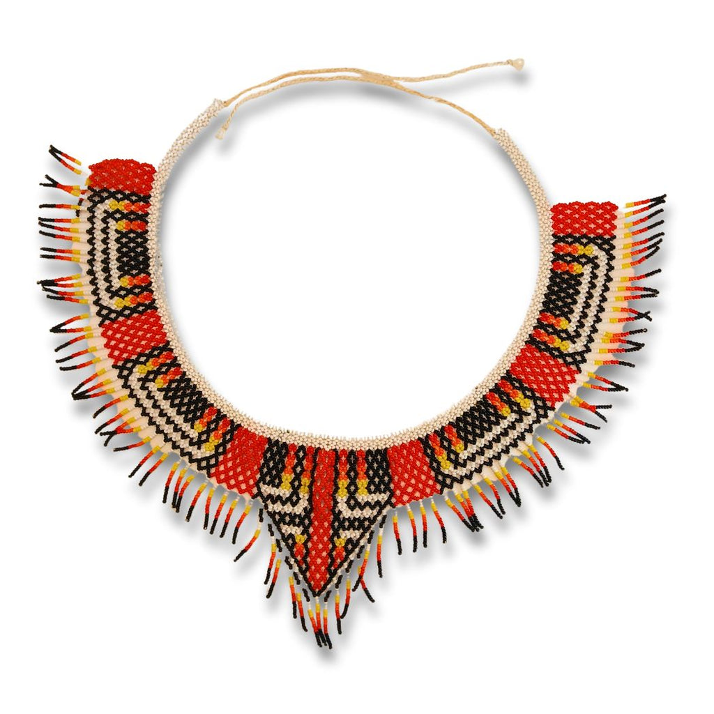 Colar de Miçangas Arte Indígena Fenix | Fulni-ô| 1533