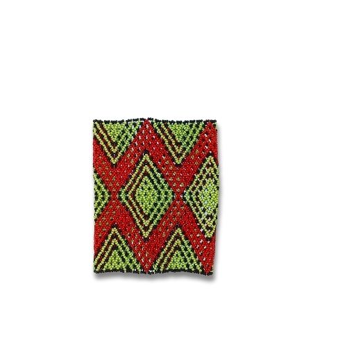 Pulseira De Miçangas Arte Indígena Elástica | Waura | 997