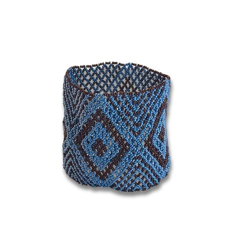 Pulseira de Miçangas Arte Indígena | Etnia Waura | 925