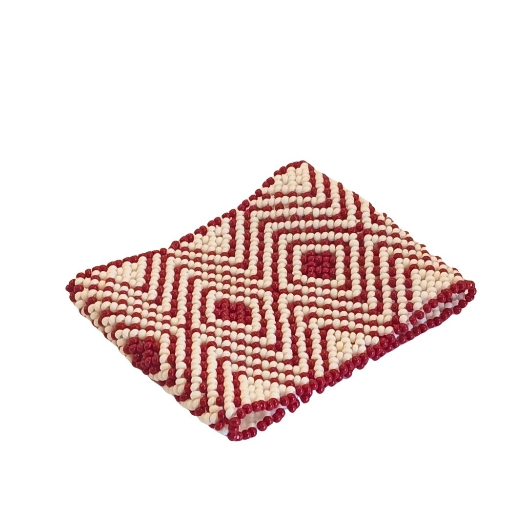 Pulseira De Miçangas Arte Indígena Elástica | Waura | 991